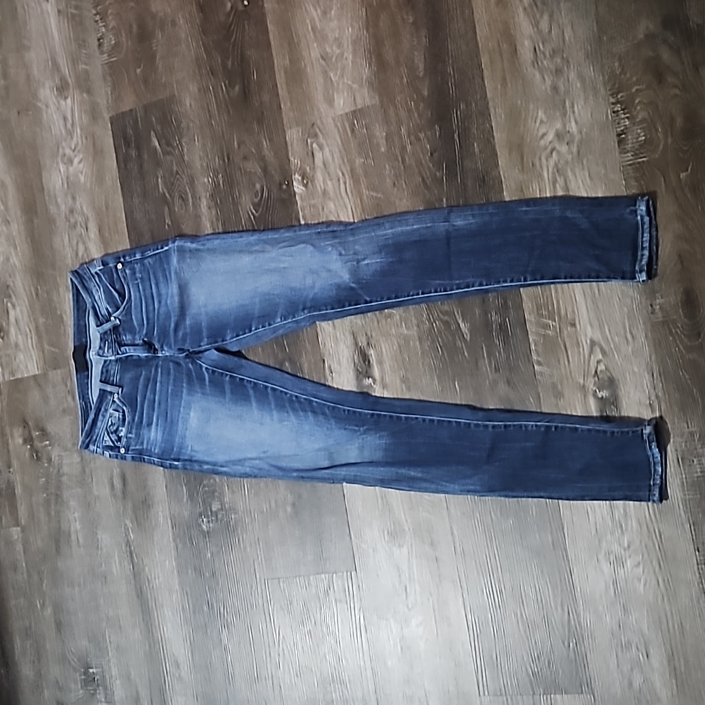 Womens Buckle Black skinny jeans